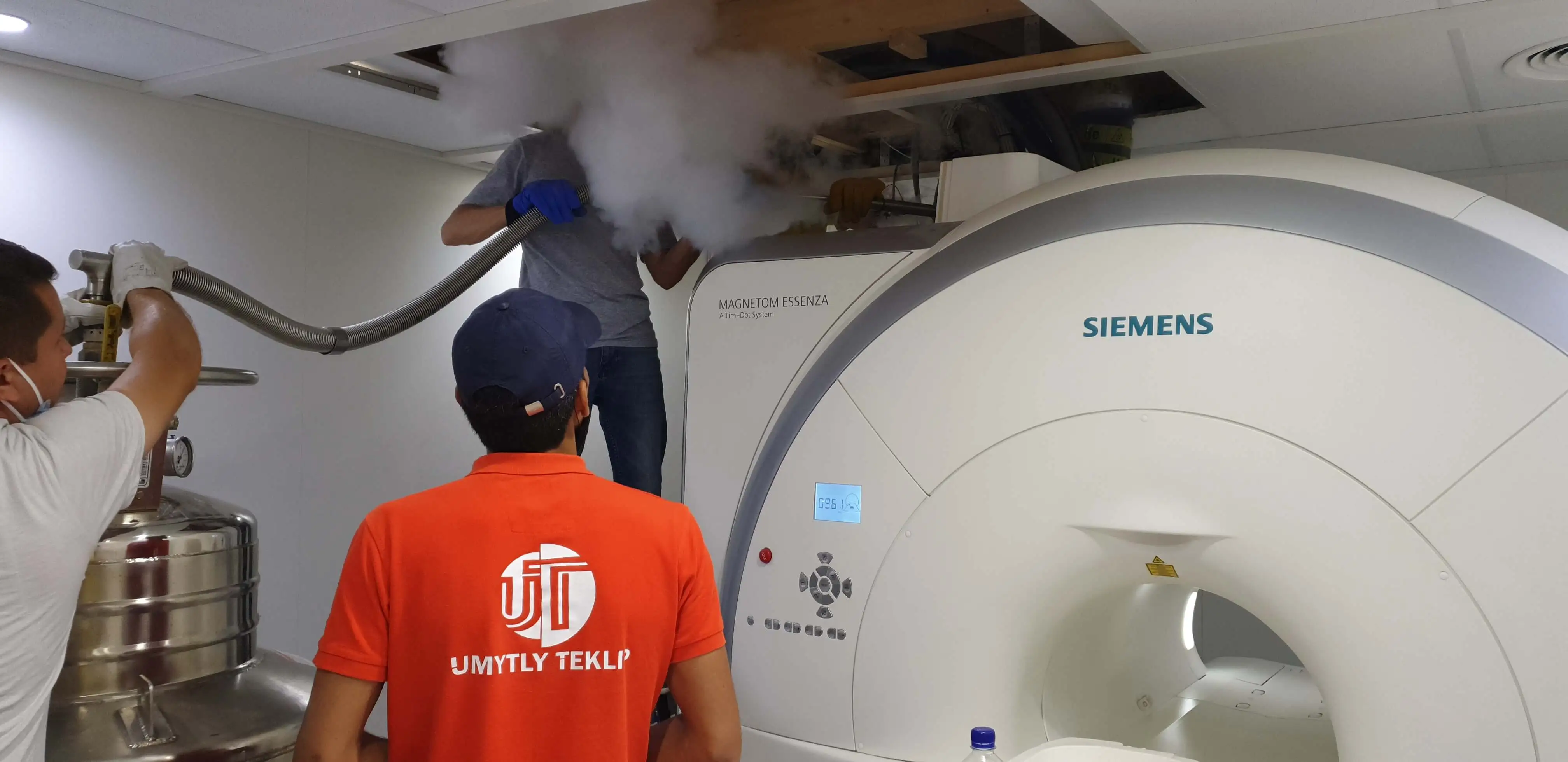 Equipment installation by 'Umytly Teklip' specialists